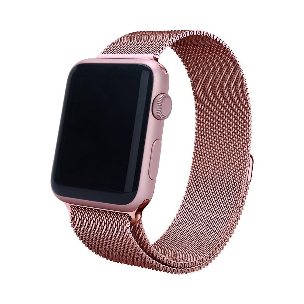 Ремінець для Apple Watch міланська петля (Рожеве золото) - Gisolo