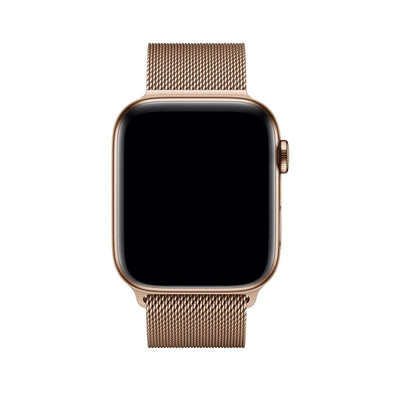 Ремінець для Apple Watch міланська петля (золотий) - Gisolo