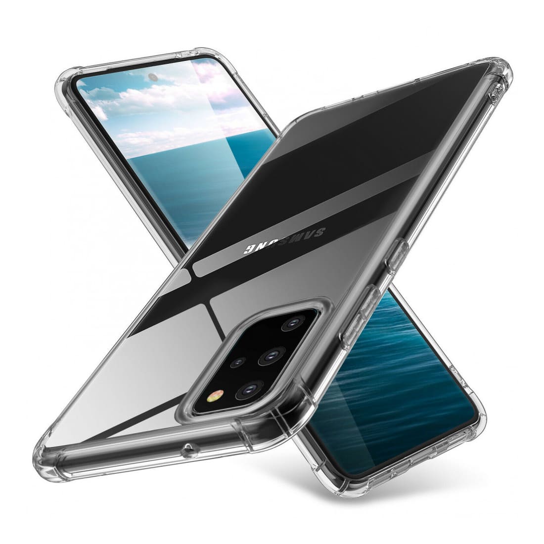 Samsung Galaxy S20 Plus прозорий захисний чохол - Gisolo