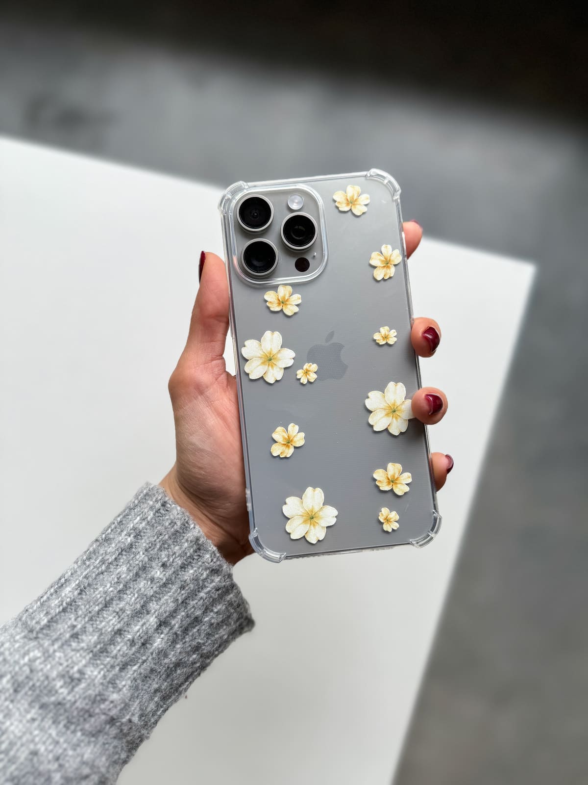 Силіконовий чохол на телефон - Blooming Flowers - Gisolo