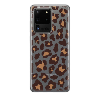 Силіконовий чохол на телефон - Brown Leopard - Gisolo