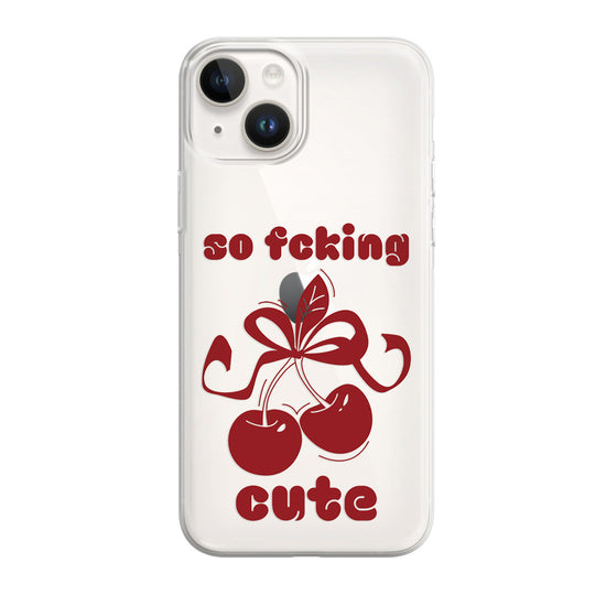 Чохол для iPhone 15 so ***king cute