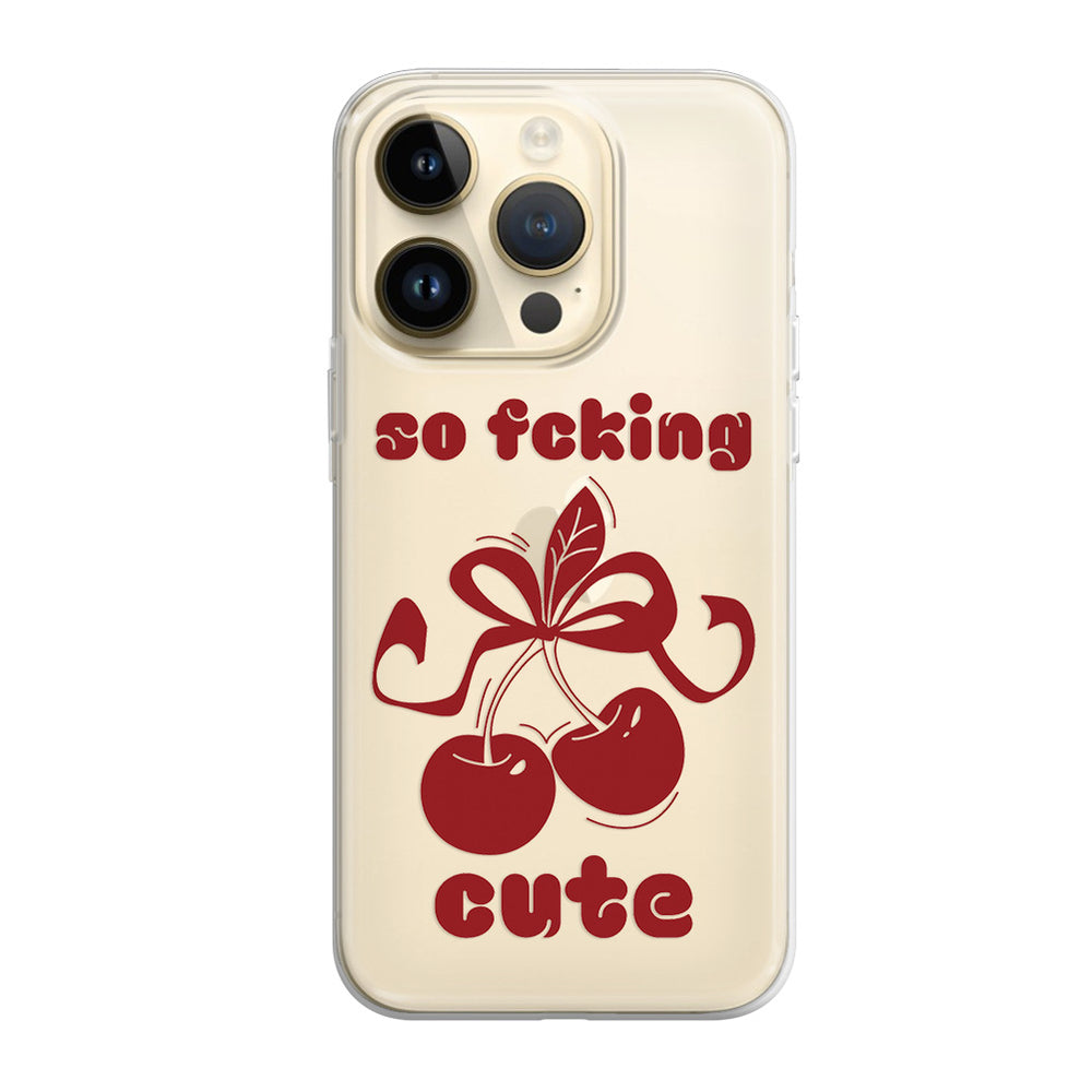 Чохол для iPhone 13 Pro Max so ***king cute