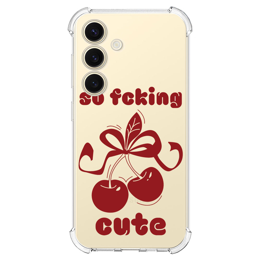 Чохол для Samsung S24 so ***king cute