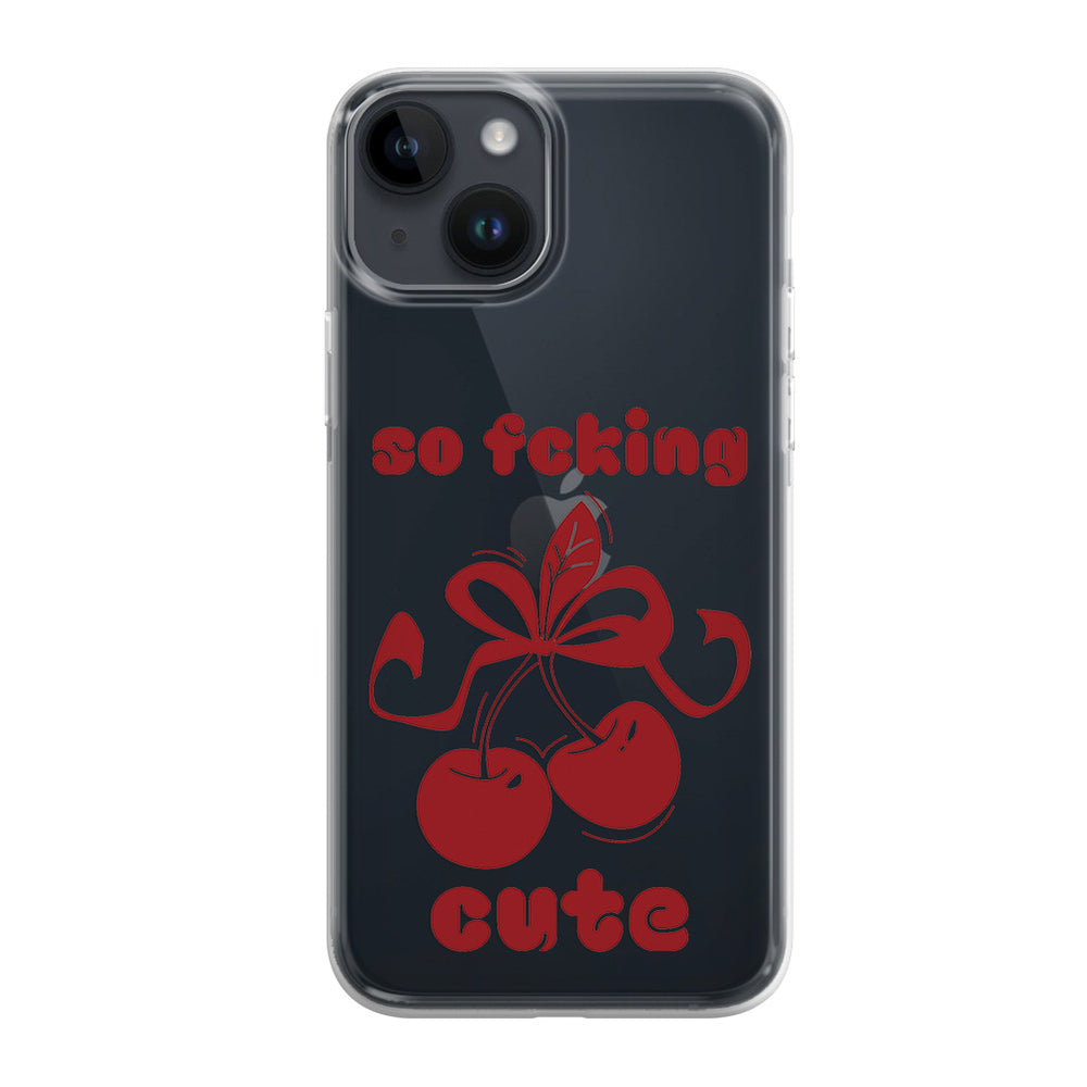 Чохол для iPhone 13 so ***king cute