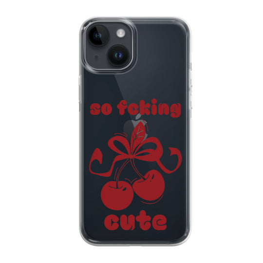 Чохол для iPhone 13 so ***king cute