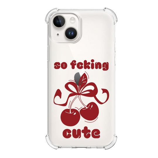 Чохол для iPhone 14 so ***king cute