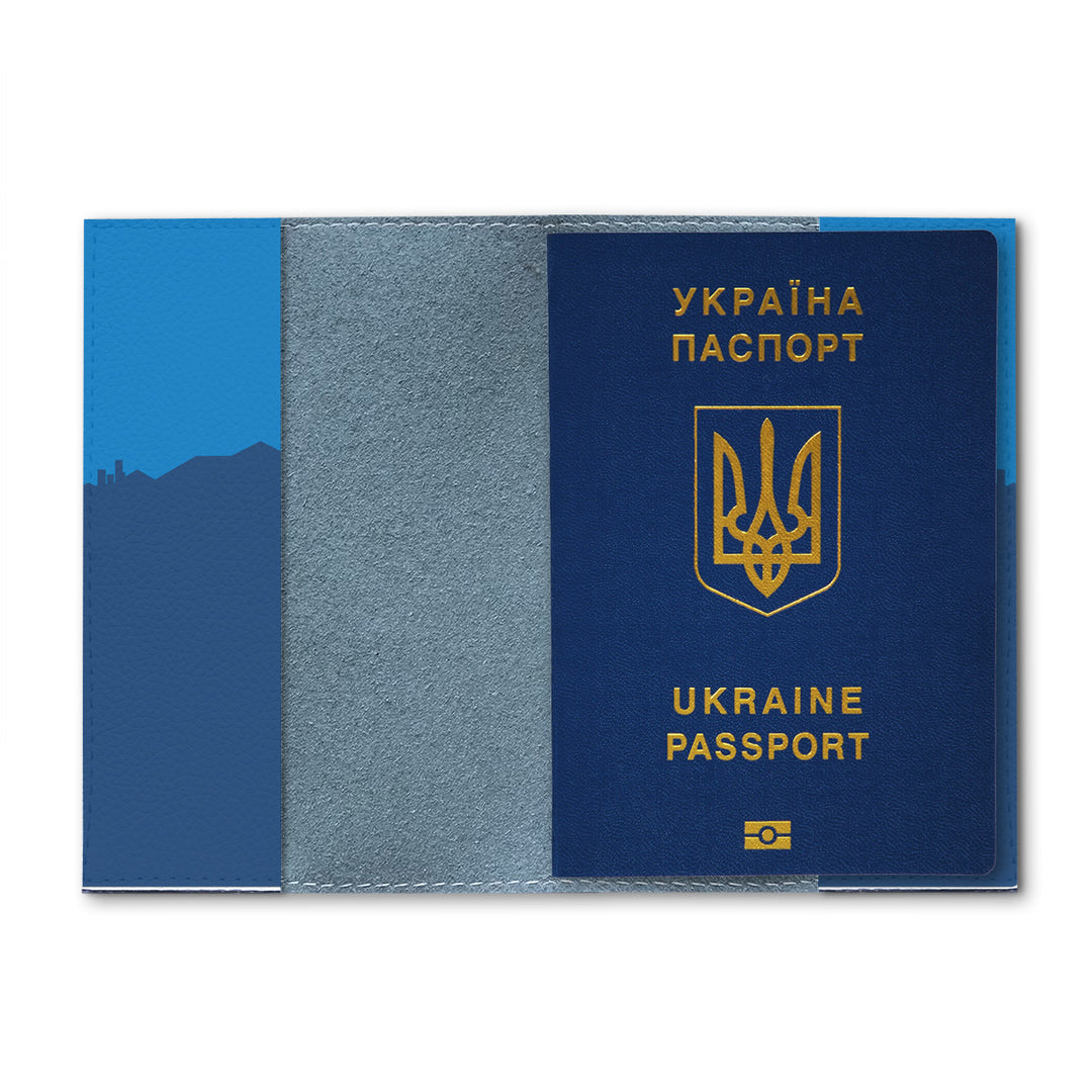 Обкладинка на паспорт Time to travel