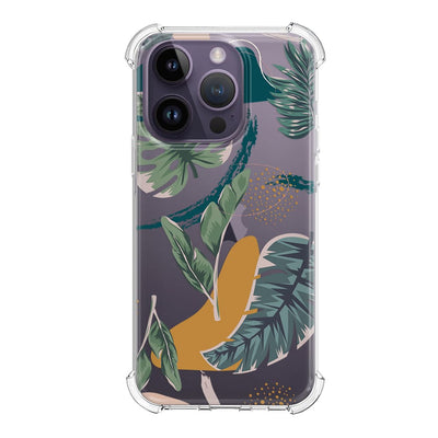 Tropical Beige - Чохол на телефон з тропічним листям - Gisolo