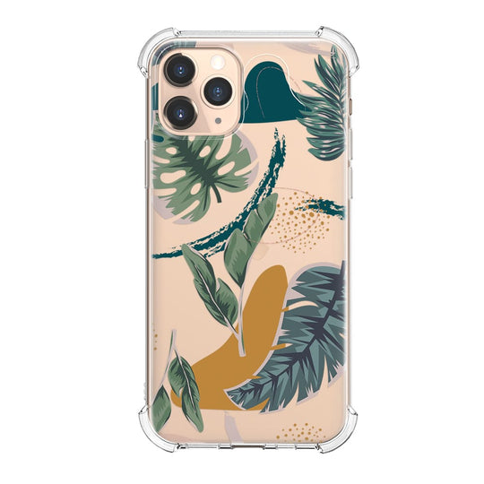 Tropical Beige - Чохол на телефон з тропічним листям - Gisolo