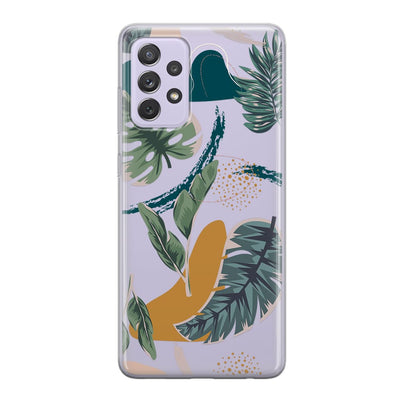 Tropical Beige - Чохол на телефон з тропічним листям - Gisolo