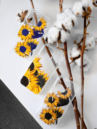Ukrainian sunflower - cиліконовий чохол на телефон - Gisolo