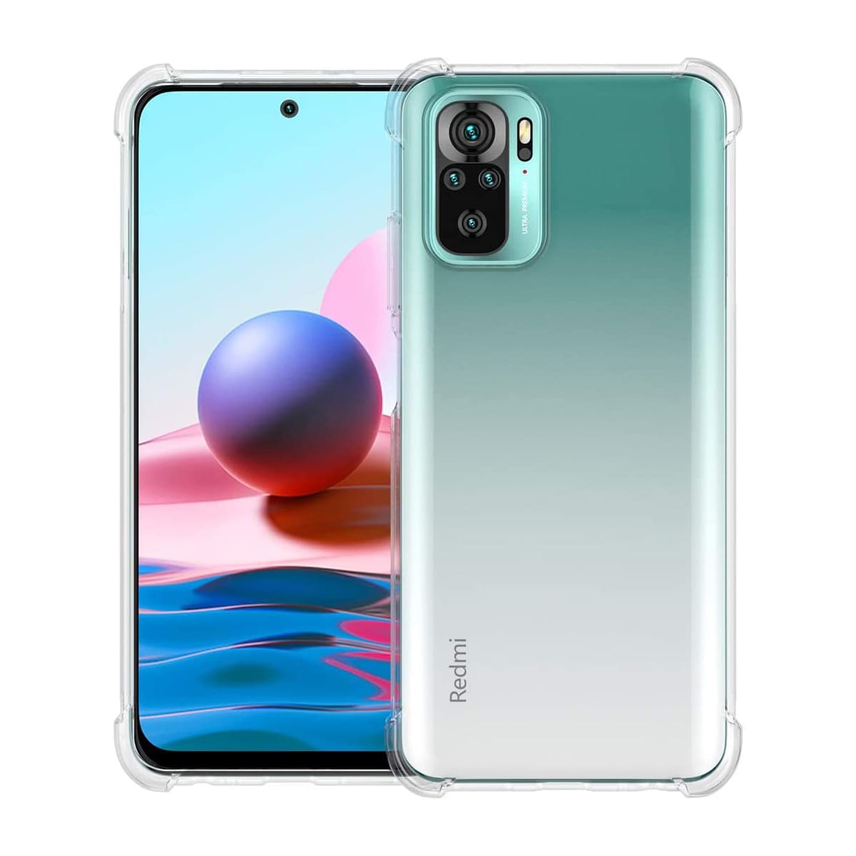 Xiaomi Redmi Note 10 прозорий захисний чохол - Gisolo