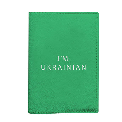 Жіноча обкладинка на паспорт - I am Ukrainian - Gisolo
